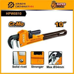 Mỏ lết răng 10 inch Ingco HPW0810