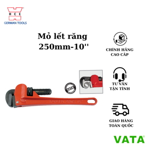 Mỏ lết răng 10" Vata 10-1110