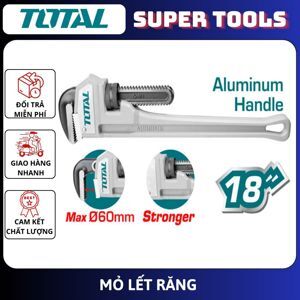 Mỏ lết răng nhôm 24inch Total THTAL17246