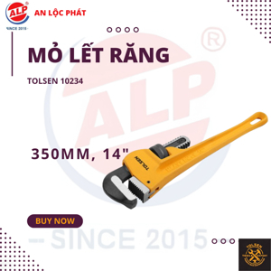 Mỏ lết răng Tolsen 10234 35cm 14''