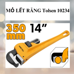 Mỏ lết răng Tolsen 10234 35cm 14''