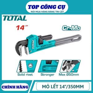 Mỏ lết răng Total THT171146 - 14"