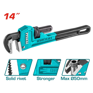 Mỏ lết răng Total THT171146 - 14"
