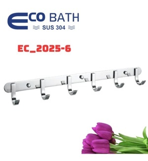 Móc áo 6 móc Ecobath EC-2025-6