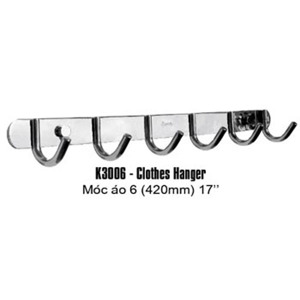 Móc áo Kendax K3006 - 6 vấu inox