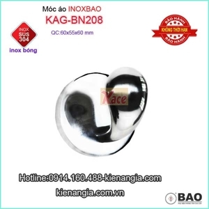 Móc áo chiếc gắn trên tường BAO - BN208 (Inox 304)