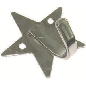 Móc áo inox đơn hình con bướm Thanh Long TL09