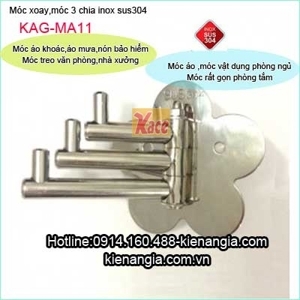 Móc áo treo đồ Inox SUS304 KAG-MA11