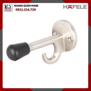 Móc chặn cửa tường màu inox Hafele 489.70.220