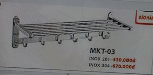 Móc khăn treo Inox 304 MKT-03