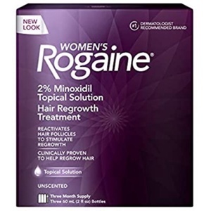 Mọc tóc nữ  Women's Rogaine Hair Regrowth Treatment, 3 tháng