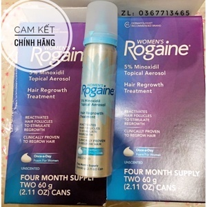 Mọc tóc nữ  Women's Rogaine Hair Regrowth Treatment, 3 tháng