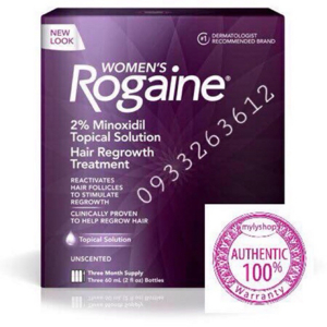 Mọc tóc nữ  Women's Rogaine Hair Regrowth Treatment, 3 tháng