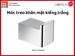 Móc treo khăn mặt kiếng trắng 495.80.232