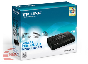 Modem TP Link ADSL2+ modem 1port (TD8817)