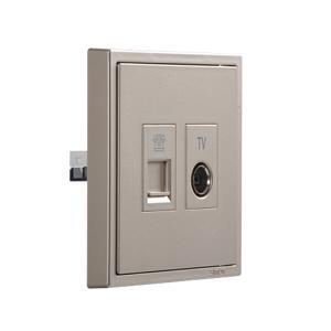 Module ổ cắm tivi và điện thoại Simon 705301