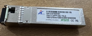 Module quang SFP 10G SFP+ BIDI 1 sợi quang Wintop YT-SFP+-BU-10LD