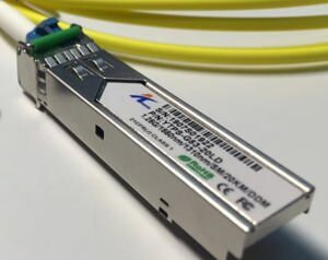 Module quang SFP SF (WDM) SFP LC 1 sợi quang Wintop YTPS-G53-20LD