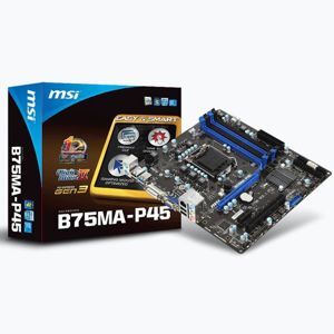 Bo mạch chủ - Mainboard MSI B75MA-P45 - Socket 1155, Intel B75, 4 x DIMM, Max 32GB, DDR3