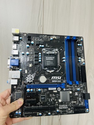 Bo mạch chủ - Mainboard MSI B85M-E45 - Socket 1150, Intel B85, 8 x DIMM, Max 64GB, DDR3