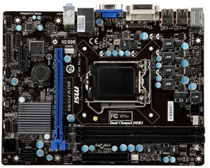 Bo mạch chủ - Mainboard MSI H61M-P31/W8 Gen3 - Socket 1155, Intel H61, DDR3