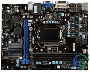 Bo mạch chủ - Mainboard MSI H61M-P31/W8 Gen3 - Socket 1155, Intel H61, DDR3