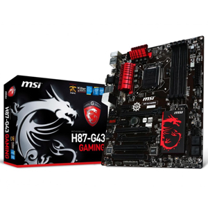 Bo mạch chủ - Mainboard MSI H87-G43 GAMING - Socket 1150, Intel H87, 4 x DIMM, Max 32GB, DDR3