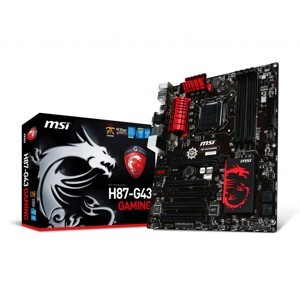 Bo mạch chủ - Mainboard MSI H87-G43 GAMING - Socket 1150, Intel H87, 4 x DIMM, Max 32GB, DDR3