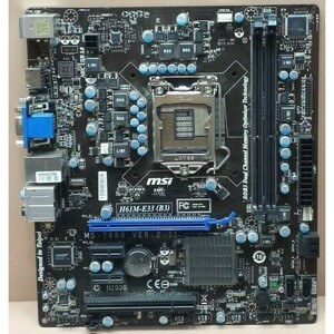 Bo mạch chủ - Mainboard MSI Intel H61 (H61M-E33-B3)