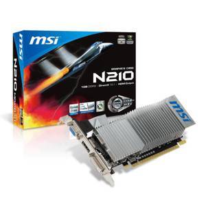 Card đồ họa (VGA Card) MSI N210-MD1GD3H/LP - GeForce 210, DDR3, 1GB, 64 bits, PCI-E 2.0