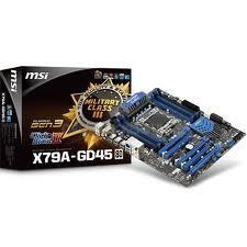 Bo mạch chủ - Mainboard MSI X79A-GD45 (8D) - Socket 2011, Intel X79, 8 x DIMM, Max 64GB, DDR3