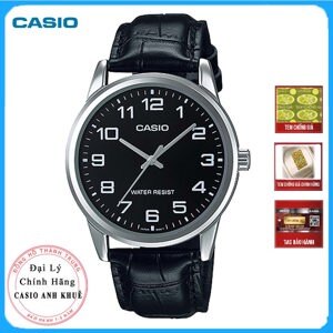 Đồng hồ nam dây da Casio MTP-V001L-7BUDF