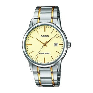 Đồng hồ nam dây thép không gỉ Casio MTP-V002SG-9AUDF