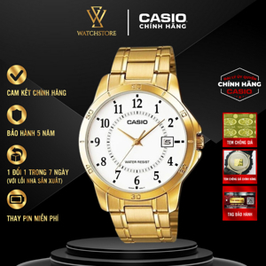 Đồng hồ nữ Casio MTP-V004G - màu 7B, 9B, 7BUDF