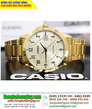 Đồng hồ nữ Casio MTP-V004G - màu 7B, 9B, 7BUDF