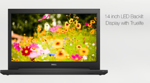 Laptop Dell Inspiron 3442 (70043189) - Intel Core i3-4030U 1.9GHz, 4GB RAM, 1TB HDD, Intel Graphic HD 4400, 14 inch