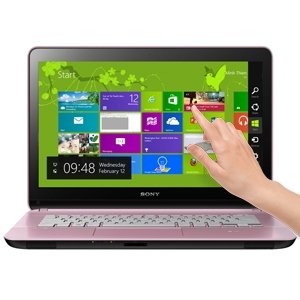 Laptop Sony Vaio Fit 14 SVF14327SG - Intel Core i3-4005U 1.70GHz, 4GB RAM, 500GB HDD, VGA NVIDIA GeForce GT 740M, 14 inch