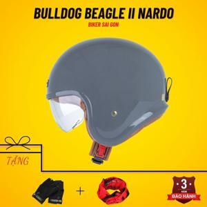 Mũ bảo hiểm 3/4 Bulldog Beagle