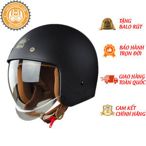 Mũ bảo hiểm 3/4 Royal M139 - Trơn