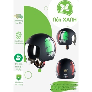 Mũ bảo hiểm 3/4 Royal M139 V2