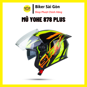 Mũ bảo hiểm 3/4 Yohe 878