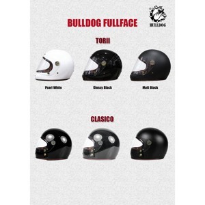 Mũ bảo hiểm fullface Bulldog Torii