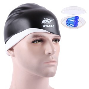Mũ bơi 2 mặt Whale CAP-1800