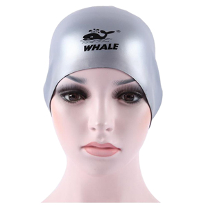 Mũ bơi che tai Whale 3D
