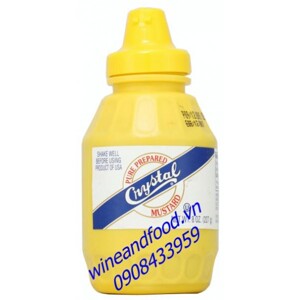 Mù tạt vàng Crystal 227g