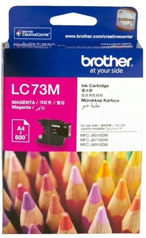Mực in phun Brother LC73 (BK/C/Y/M) - Dùng cho máy Brother MFC-J6510DW, 6710DW, 6910DW