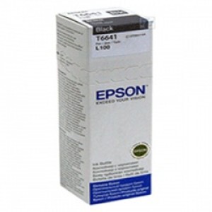 Mực in Epson T6641 (C13T6641) - Dùng cho máy Epson L100, L110, L200, L210, L300, L350, L355, L550