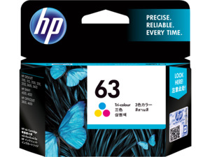 Mực in HP 63 Tri-color Original Ink Cartridge (F6U61AA)