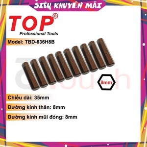 Mũi đóng lục giác Top TBD-836H8B