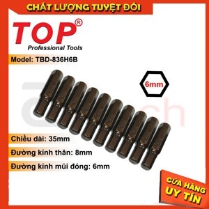 Mũi đóng lục giác Top TBD-836H6B